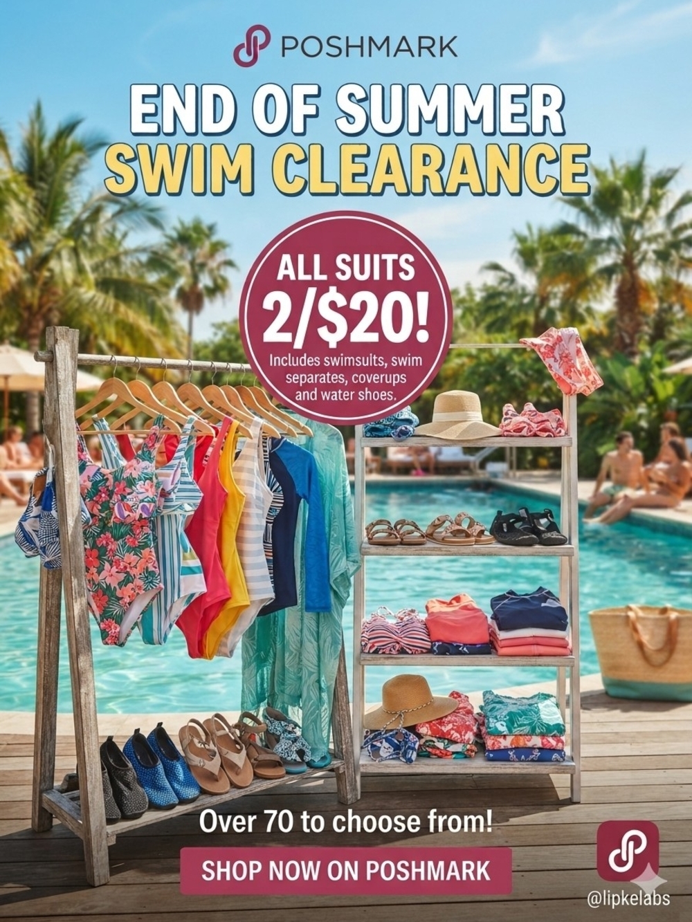 🌞🩱*2 For $20 Swim Clearance*👙🩳
